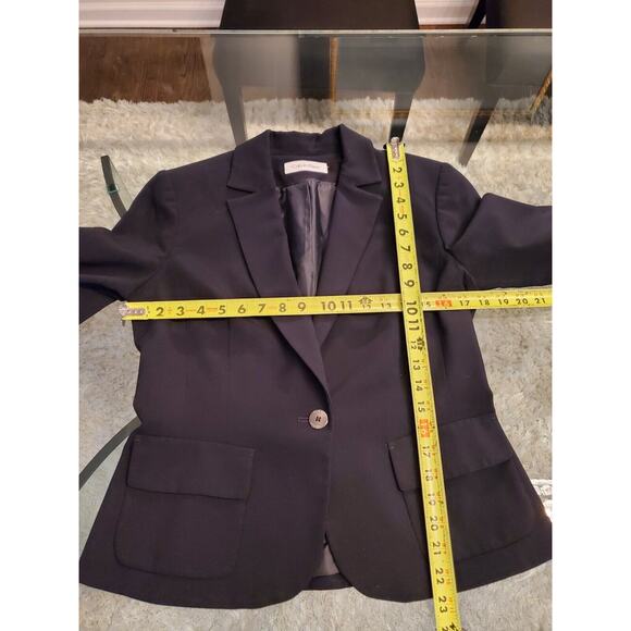 Calvin Klein Women's Black Polyester Single Breasted Long Sleeve Blazer Size XL - Picture 8 of 14